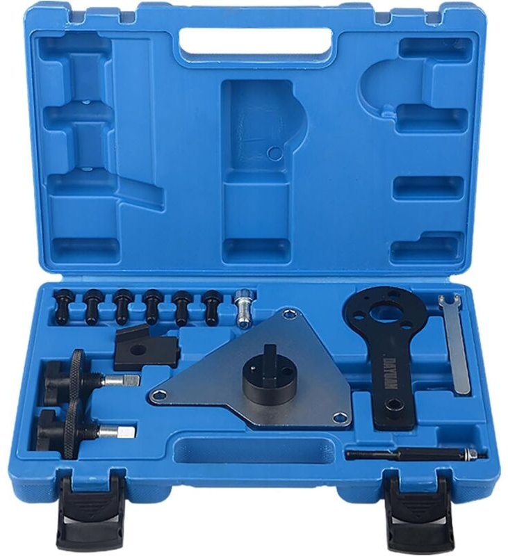 Motoreinstellwerkzeug, Nockenwellen-Arretierwerkzeug, Zahnriemenwerkzeug, kompatibel mit Alfa Lancia Delta Romeo Fiat Mu...