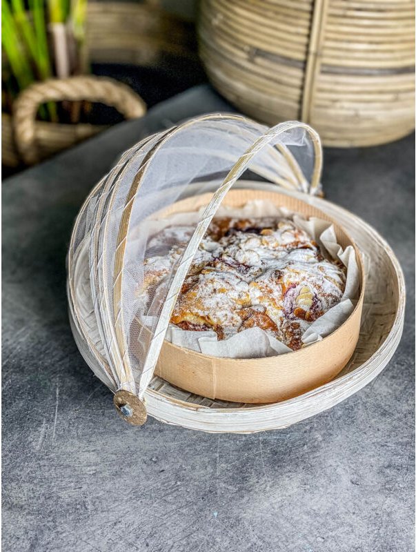 Bambus-Tablett Royal S Weiss