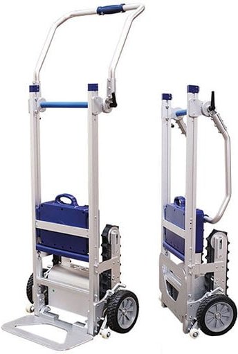 Elektrischer klappbare und kompakter Treppensteiger - Schaufel 510x220mm - Belastung 105kg - DCE105