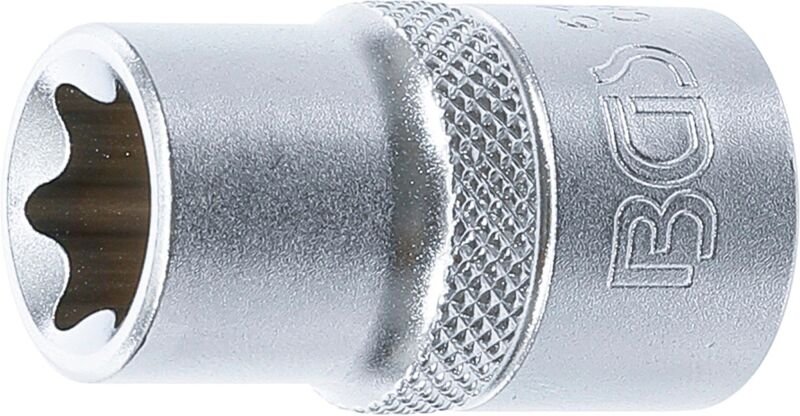 Steckschlüssel-Einsatz E-Profil Antrieb Innenvierkant 12,5 mm (1/2') sw E16