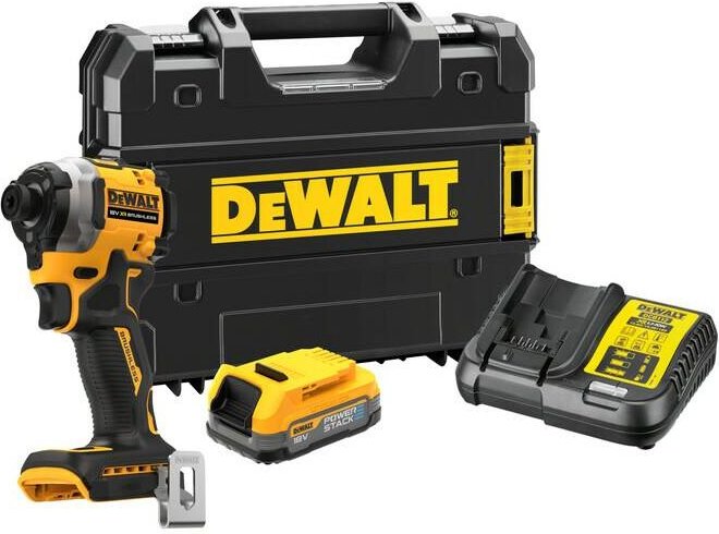 Dewalt - zakrętarka udarowa 18v 208nm 1x1,7ah powerstack dcf850e1t