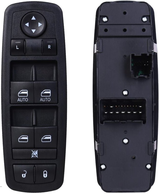 9-poliger + 3-poliger Fensterheberschalter für die Fahrerseite. Passend für Chrysler Town & Country 2012–2016, Dodge Gra...