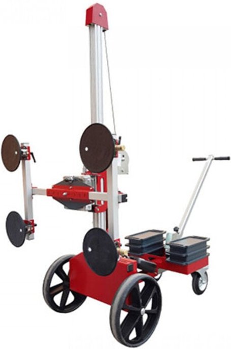 Transportwagen mit Saugnäpfen - Tragfähigkeit 250 kg - 718100