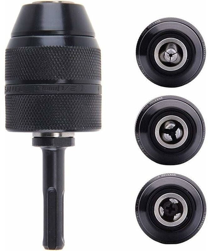 Sds Plus Adapter Selbstspannendes Bohrfutter Schnellspanner 2-13 mm Professionelles Hochleistungsbohrfutter 1/2-20UNF Sc...