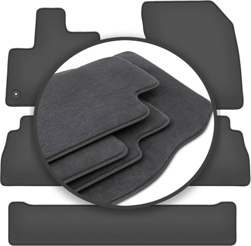 Premium-Fußmatten für: Opel Combo E Life 7-Sitzer (2018-)