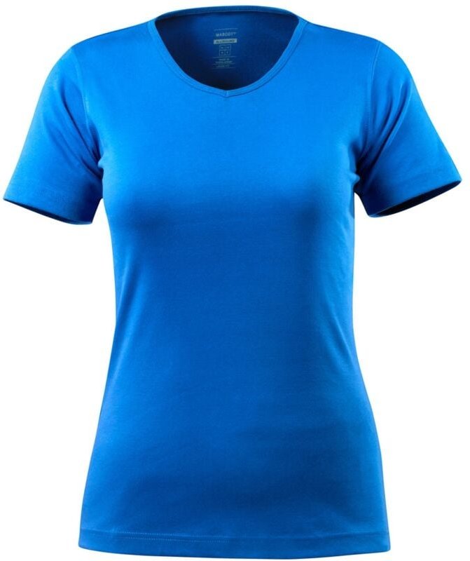 T-Shirt nice crossover Damen 51584 Gr. l azurblau - Mascot