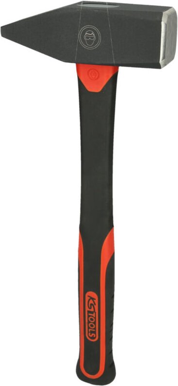 KS Tools Schlosserhammer mit Fiberglasstiel, 2000g