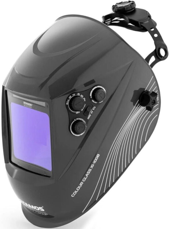 Schweißhelm colour glass XI-100B automatischer Schweißhelm farbiges Sichtfeld