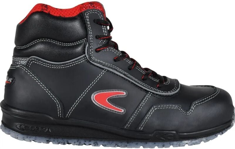 Sicherheitsstiefel PUSKAS S3S CI FO SR - Schwarz/Rot 41