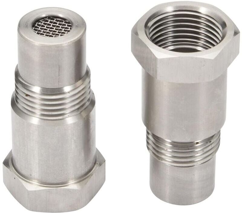 2 Stück M18 x 1,5 mm Lambdasonden-Verlängerungskabel mit O2-Filter, Sauerstoffsensor, Lambdasonden-Adapter 45 mm für Aut...