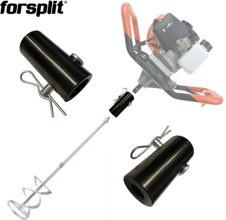 Adapter für eine Benzinbohrmaschine mit 20 mm Durchmesser für einen M14-Rührer