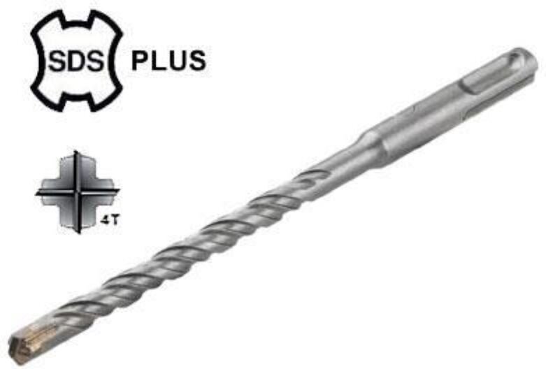 Sds Plus Bohrer 4 Schneiden 8x260 Tolsen