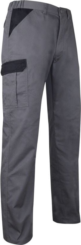 Arbeitshose PERCEUSE - GRAU/ SCHWARZ XL - FR(50)