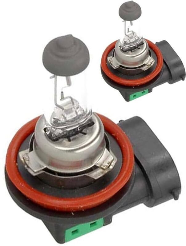 2 Stück 12-V-Halogenlampen für Autos (H8 12 V 35 W PGJ19-1)