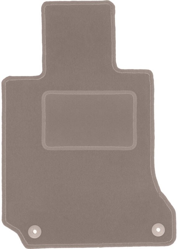 Beige Fahrermatte für: Mercedes C W204 Limousine, Kombi, Coupé (2007-2014)