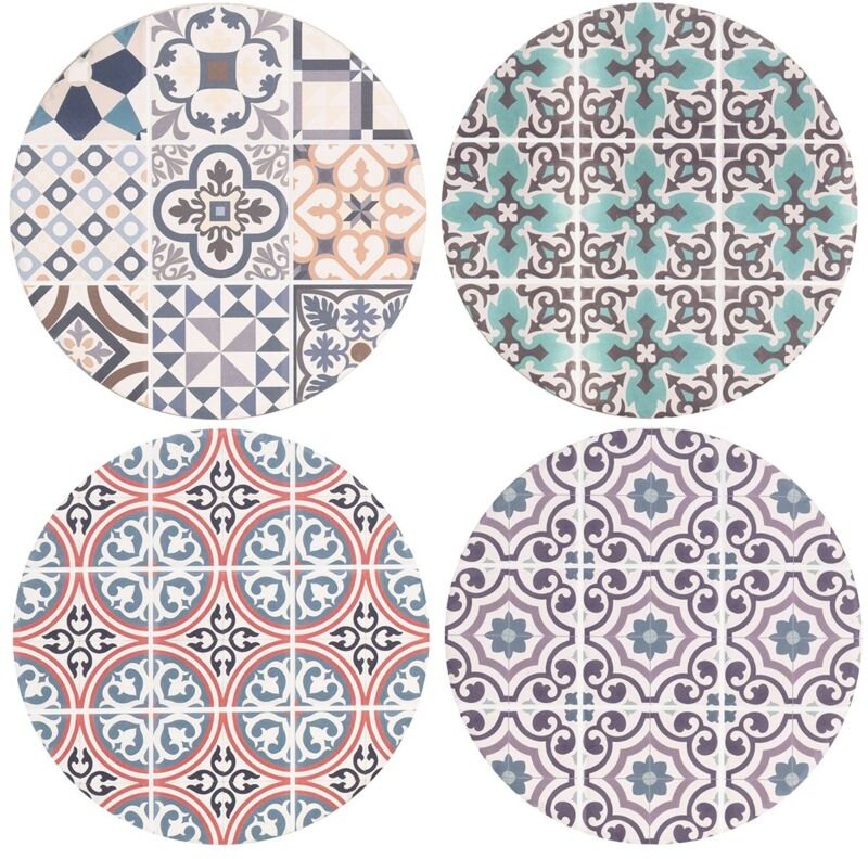 Signes Grimalt - Numbamantel -Küche Salvamanteles 4U Multicolor Salvamanteles 18x18x1cm 22530