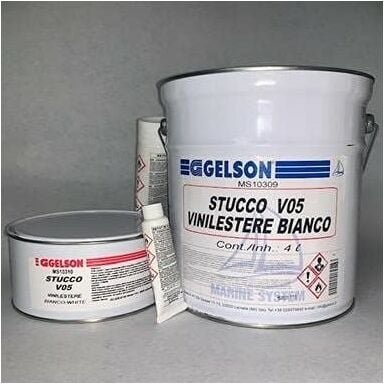 Gelson 10309 Stucco Vinilestere V05 Con Catalizzatore 4 Lt