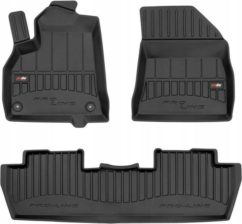 Gummimatten und Fußmatten Peugeot 5008 1 2009-2017 3D Mulde