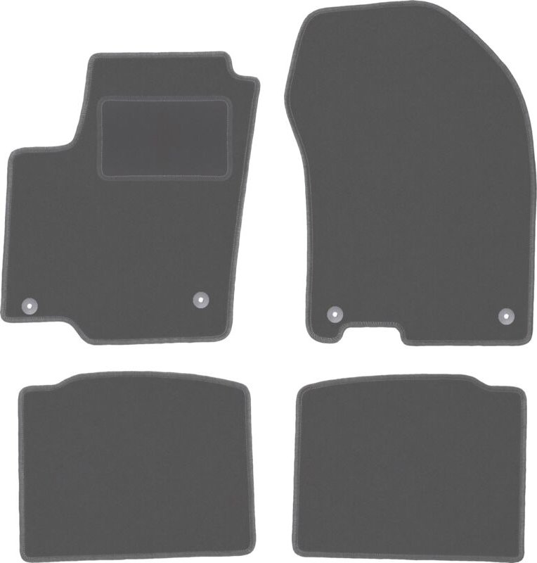 Graphit-Fußmatten für: Suzuki SX-4 S-Cross Crossover (2013-)