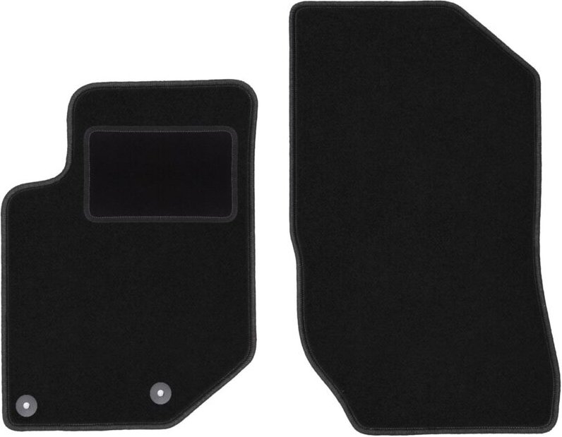 Vordere Matten schwarz für: Peugeot 2008 II Fließheck (2019-)