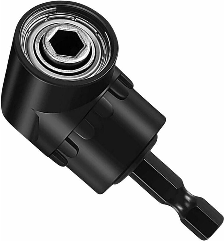 105°-Adapterhalter, rechtwinkliger Bohrer, Winkelschraubendreher, vielseitiger Winkelbithalter mit 1/4-Zoll-Magnetbithal...
