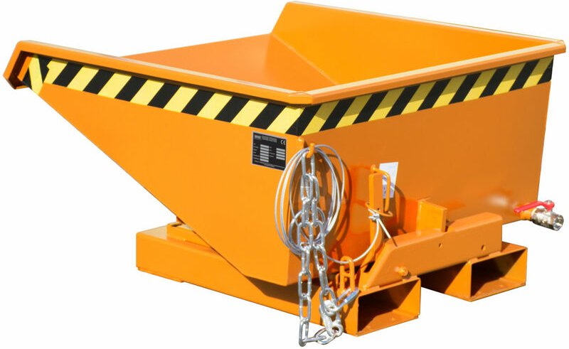 Thumbnail - Bauer Mini-Spänebehälter EXPO-E 225, lackiert, Gelborange