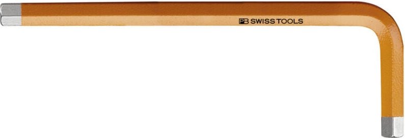 Pb Swiss Tools - Sechskant-Winkelschraubendreher, pulverbeschichtet, 5 mm