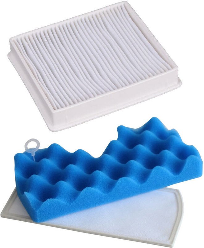 3in1 Set Schwammfilter + HEPA-Filter + Mikrofilter für Samsung VC15QSNMARD/GE VC15QSNMARD/SB VC18M21C0VN/EV VCA-VH43 VCC...