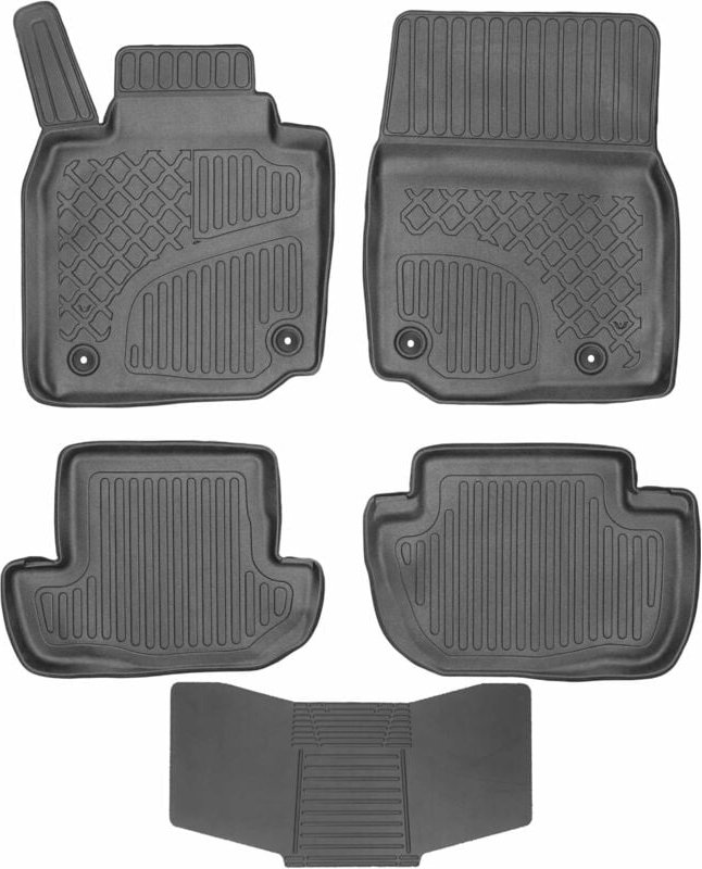 Fußmatten Aristar 603952 + Bezug 251992 - Mazda MX-30 2020- (elektrisch) Alu-Montage VLV vorne