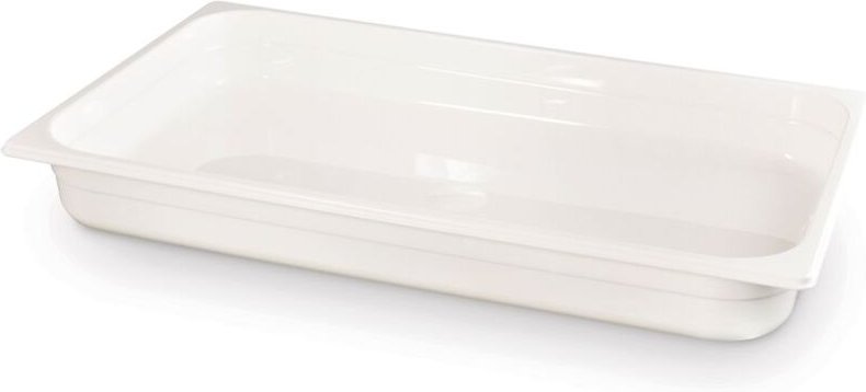 Gastronorm-Behälter 1/1, gn 1/1, 9L, Weiß, 530x325x(H)65mm - Hendi