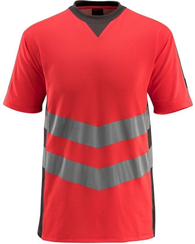 Mascot Warnschutz T-Shirt SANDWELL SAFE SUPREME 50127 Gr. 2XL warnrot/dunkelanthrazit
