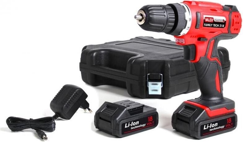 Family Tech 218 Akku-Bohrschrauber - Valex