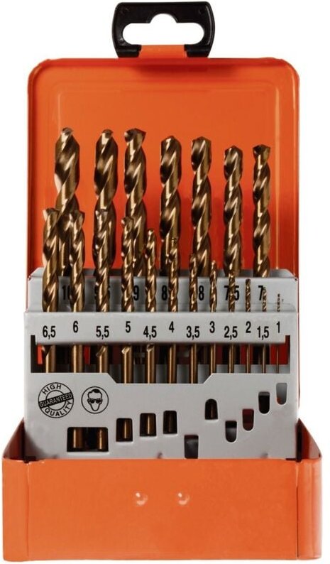 Bohrerkassette HSS-Co 19-tlg. 1-10/0,5 mm eco - Projahn