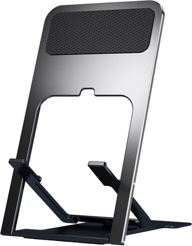 Thumbnail - Lntyq Tragbarer Telefonständer für den Schreibtisch, faltbarer Telefonhalter für den Schreibtisch, faltbarer Tablet-Stän...
