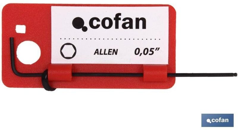 Inbusschlüssel Zoll m- 9/64