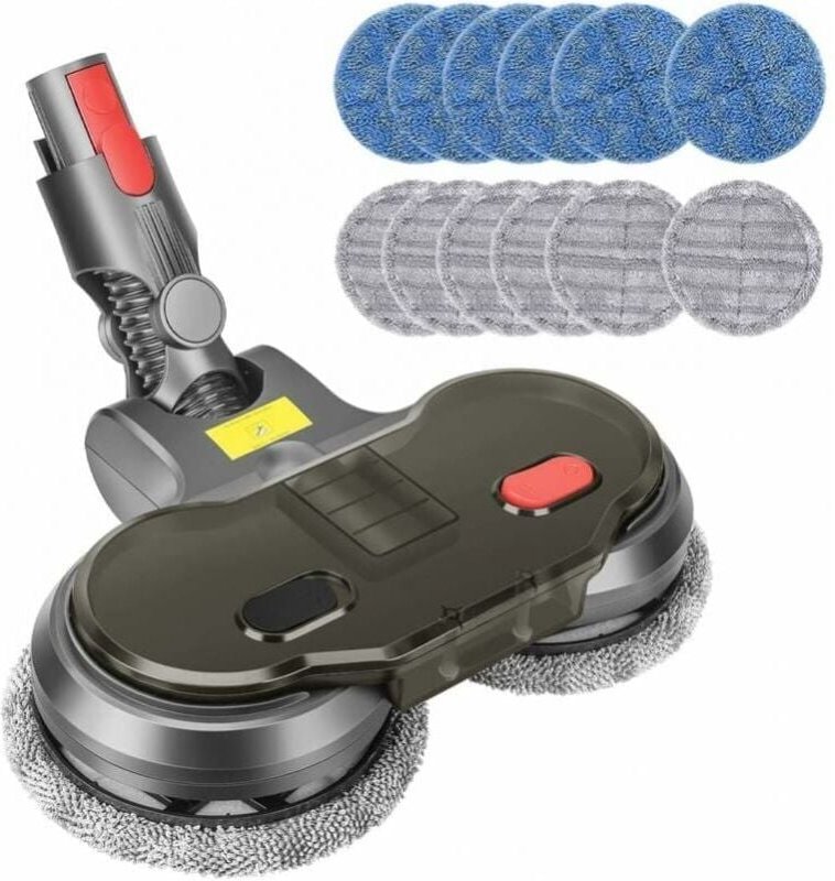 Thumbnail - 12 pezzi di panno per mocio elettrico per aspirapolvere Dyson V11 V10 V15 V8 V7, (senza mocio) - aspirapolvere Dyson