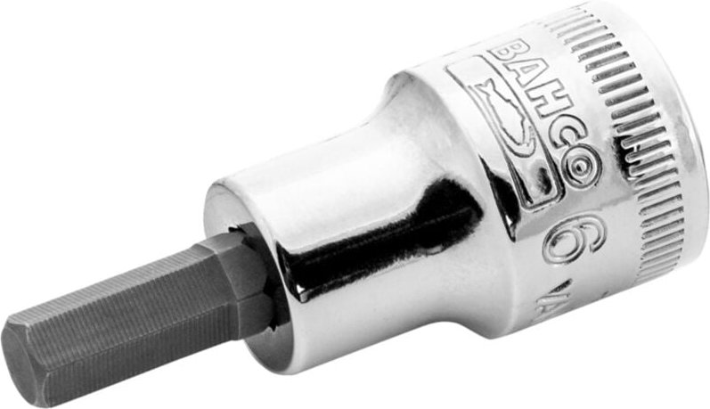 Bahco - 3/8 Schraubendreher-Einsatz für Innensechskantschrauben, 3 mm, Einzelhandelsverpackung