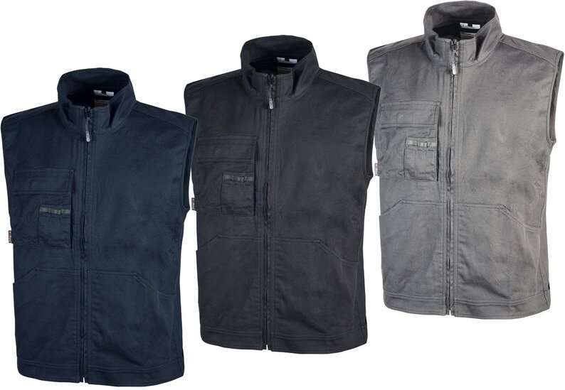 Wave Arbeitsweste - l - Schwarze - Schwarze - U-power