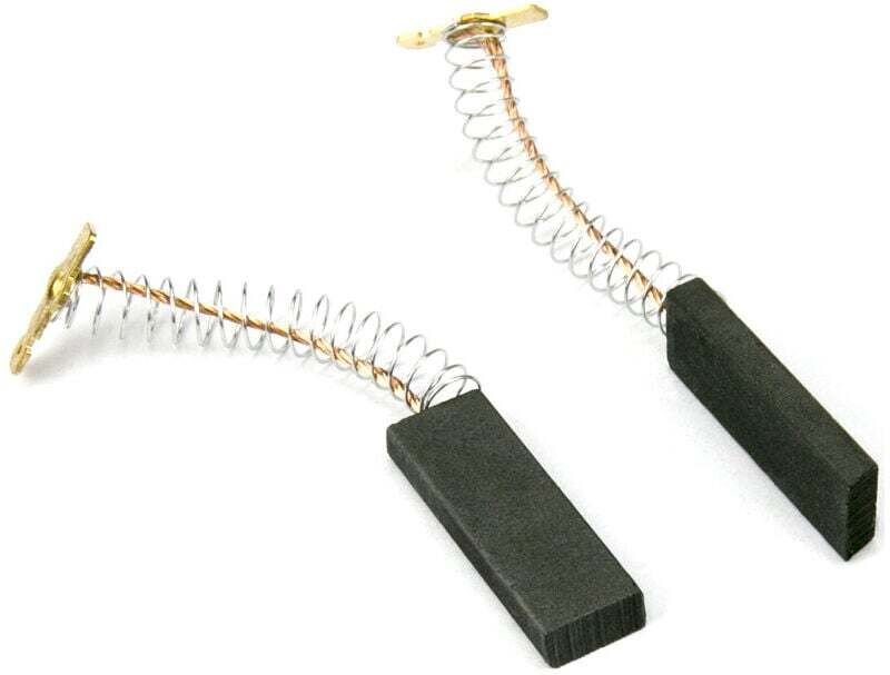 2 escobillas de carbón, carbón de motor de 512,536 mm para herramientas eléctricas, por ejemplo, Hitachi, Makita, Milwau...