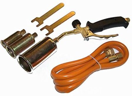 Palnik dekarski gazowy z 3-ma kocówkami geko