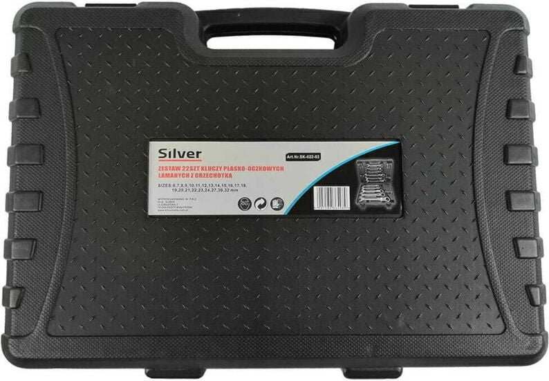 FLACH-HEIZ-/WINKELSCHLÜSSELSATZ 22-tlg.