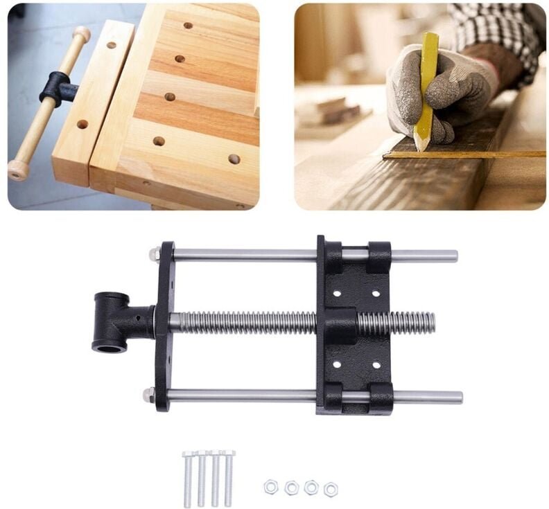 Thumbnail - 7-Zoll-Holzzange, Flachbackenzange für Fräsmaschine, Holzbearbeitungswerkzeuge, Holzzange, Vorderfutter, Arbeitstisch fü...