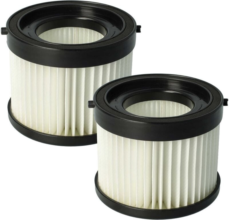 Filterset 2x Staubsaugerfilter kompatibel mit bti 18 v Akku Nass- und Trockensauger Staubsauger - hepa Filter Allergiefi...