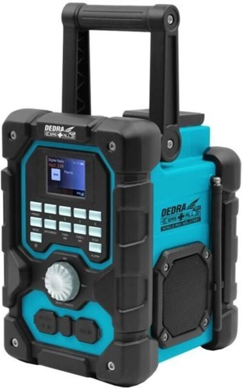 Akku-Radio Dab+/ukw Bluetooth 18v Usb - Ded7006bt