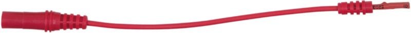 4,0 mm Eingangsbuchse auf 1,2 mm Prüfadapterbuchse flach (rot)