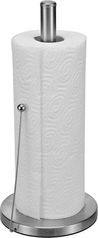 Edelstahl Küchenrollenhalter mit Abrollstopper und Antirutsch Beschichtung
