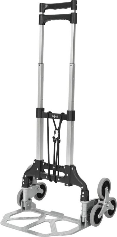 Zelsius Sackkarre Treppensteiger klappbar bis 75 kg, Treppen Transportkarre, Sackkarre für Treppen