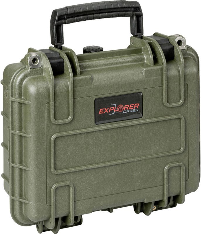 Explorer Cases - Outdoor Koffer 27 cm long case, Green (b x h x t) 28 x 20 x 12 cm Olivgrün 2712HL.G