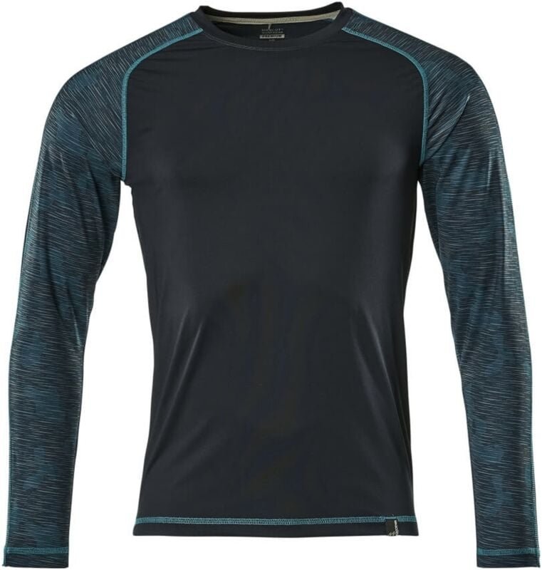 Mascot T-Shirt ADVANCED, feuchtigkeitstransportierend, langarm 17281 Gr. M schwarzblau