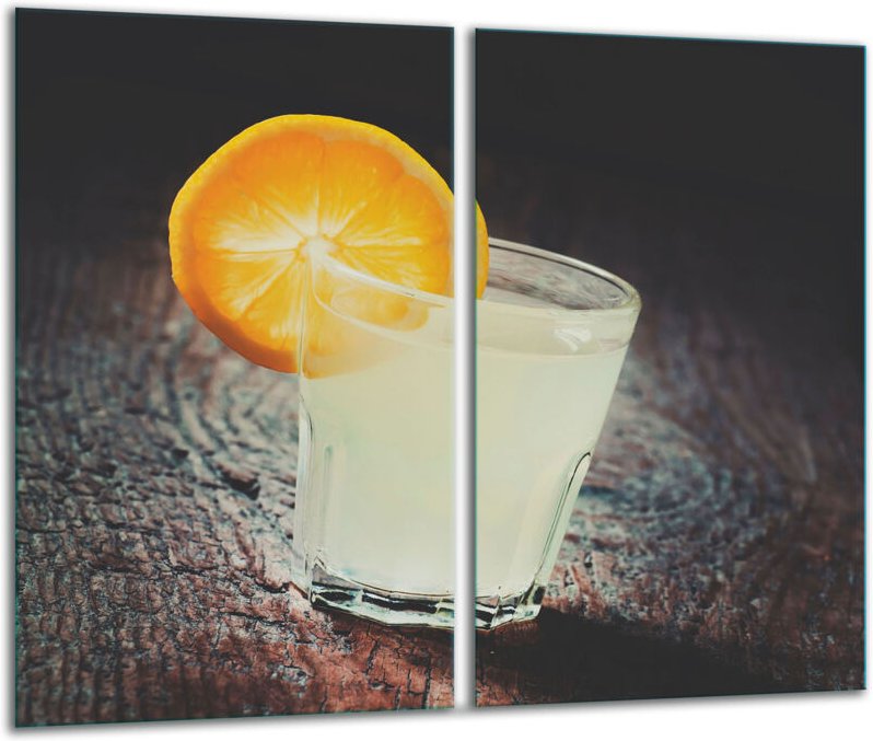 Glasscheidebrett 2x 30x52 Tasse